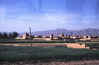 Dorf mit Taubentrmen auf dem Weg nach Pasargade