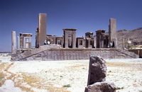 Der Palast des Dareios in Persepolis