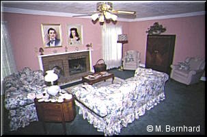 Das Wohnzimmer in Plantation Bed and Breakfast
