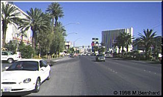 Las Vegas Strip bei Tag
