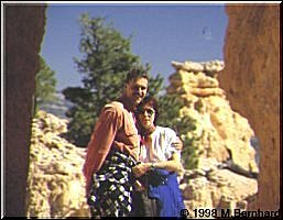Wir beide im Bryce Canyon